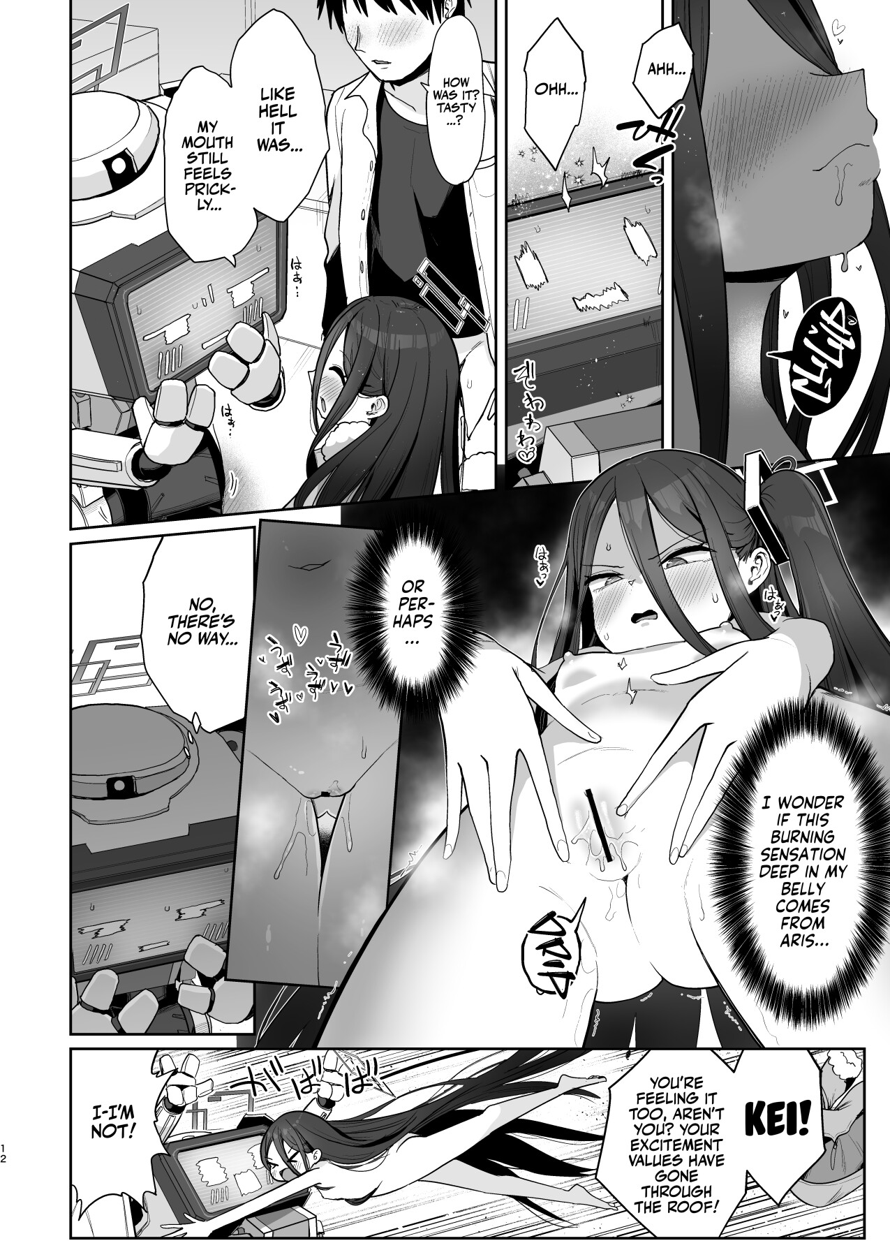 Hentai Manga Comic-Clanker Sex with Aris and Kei!-Read-11